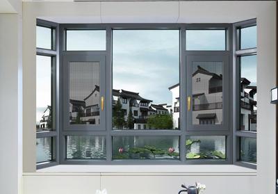 窗纱一体平开窗10